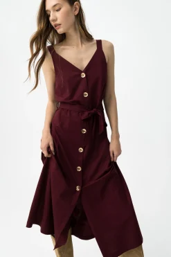 Vestido sin mangas