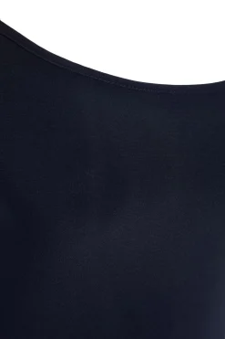 Vestido tubo de punto largo