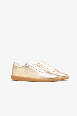 Zapatilla dorada