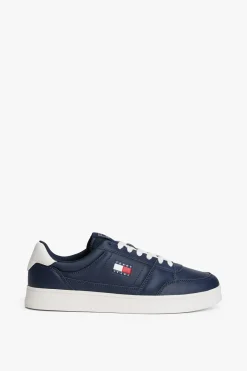 Zapatilla Tommy Jeans azul marino con bandera