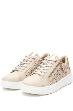Zapatilla Troquelado Cremallera