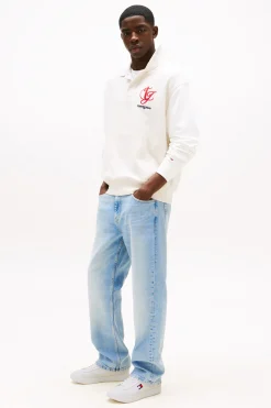 Zapatillas blancas con bandera de Tommy Jeans