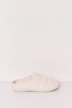 Zapatillas casa acolchadas blanco