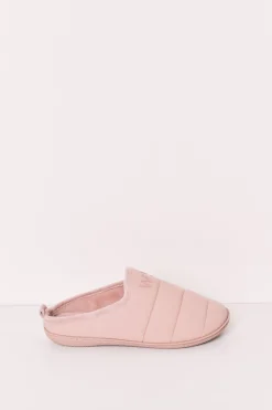 Zapatillas casa acolchadas rosa