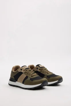 Zapatillas casual combinada