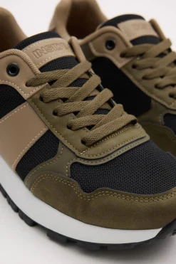 Zapatillas casual combinada