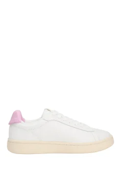 Zapatillas de mujer en color blanco con bandera de Tommy Jeans.