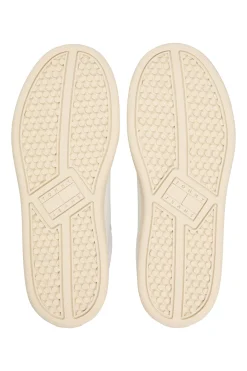 Zapatillas de mujer en color blanco con bandera de Tommy Jeans.