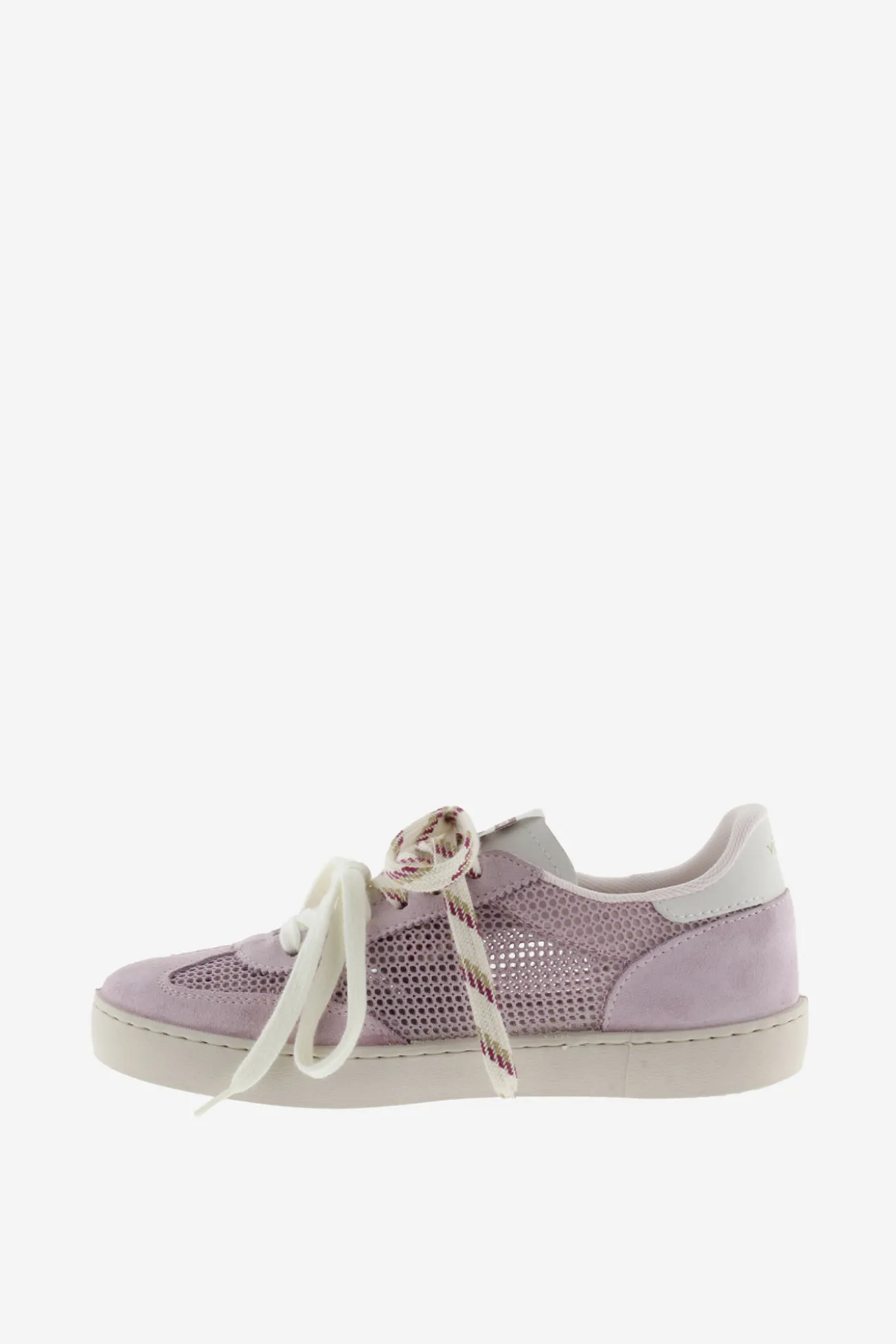 Zapatillas tipo malla piezas serraje