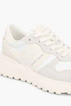 Zapatillas Tommy Jeans blanco con logo lateral