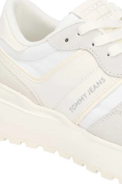 Zapatillas Tommy Jeans blanco con logo lateral